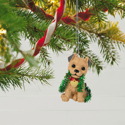Puppy Love Terrier — Hallmark Keepsake Christmas Ornament