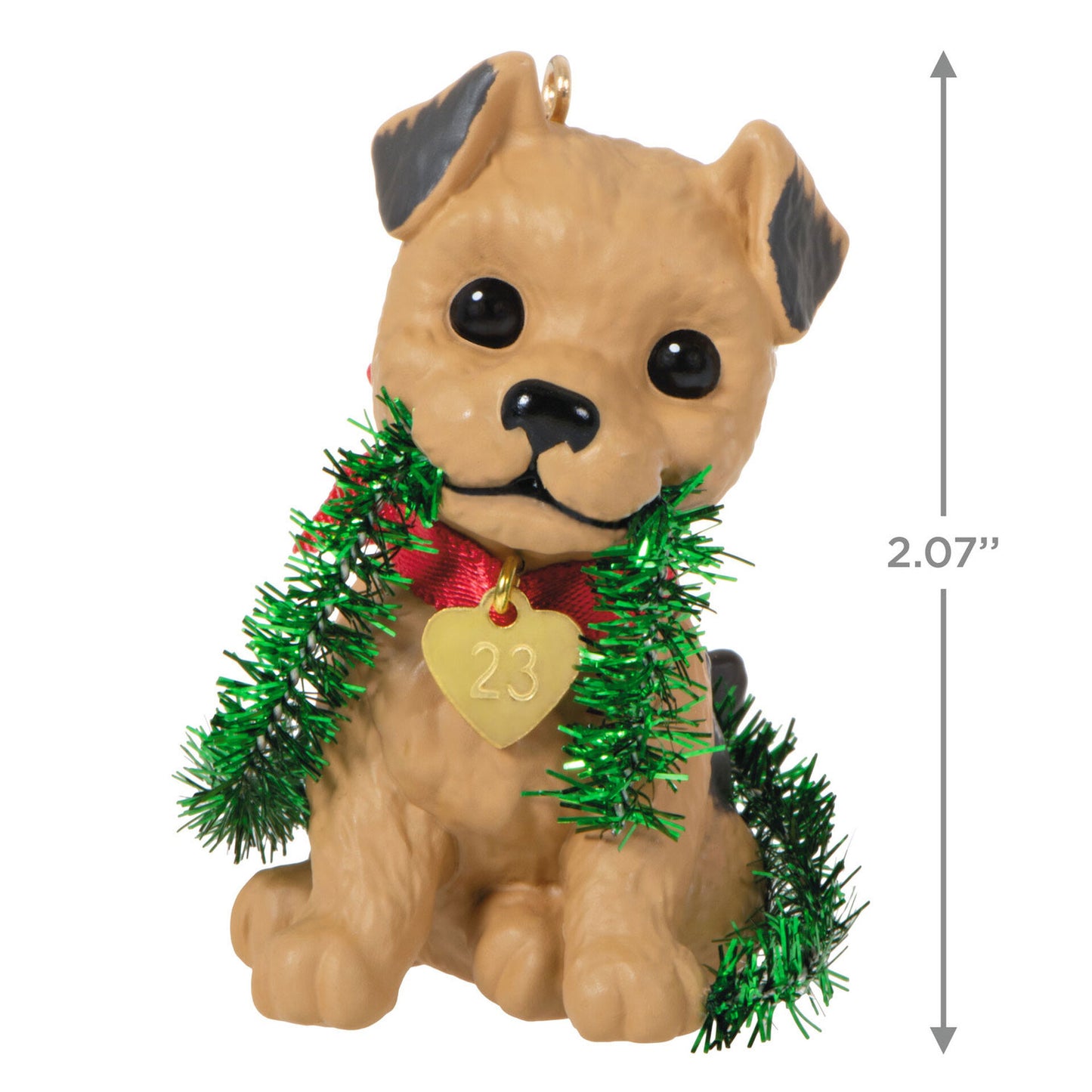Puppy Love Terrier — Hallmark Keepsake Christmas Ornament