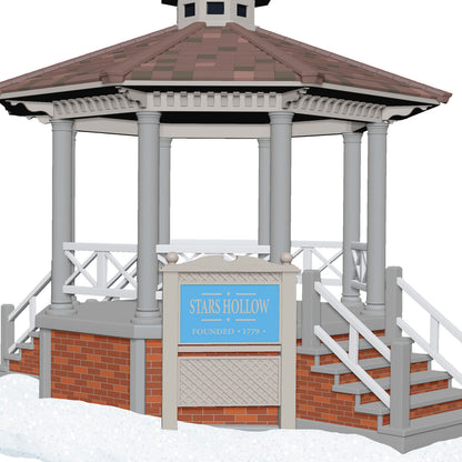 Gilmore Girls Stars Hollow Gazebo Musical — 2025 Hallmark Keepsake Christmas Ornament