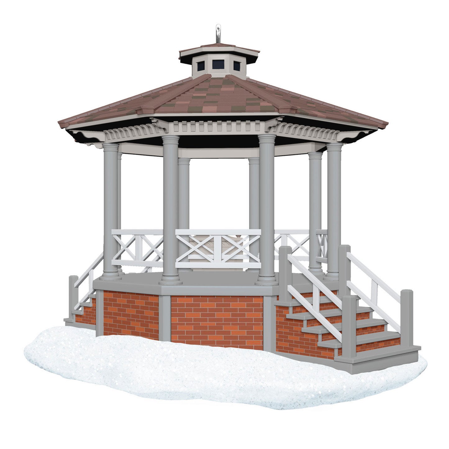 Gilmore Girls Stars Hollow Gazebo Musical — 2025 Hallmark Keepsake Christmas Ornament