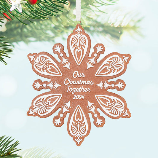 Our Christmas Together (Porcelain) — Hallmark Keepsake Christmas Ornament