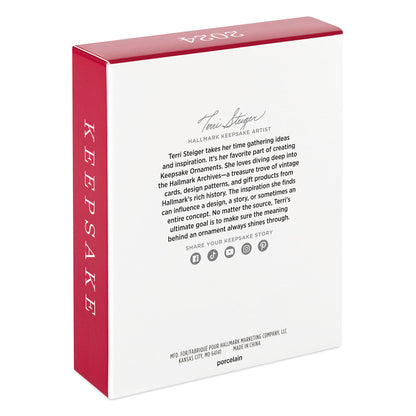 Our Christmas Together (Porcelain) — Hallmark Keepsake Christmas Ornament