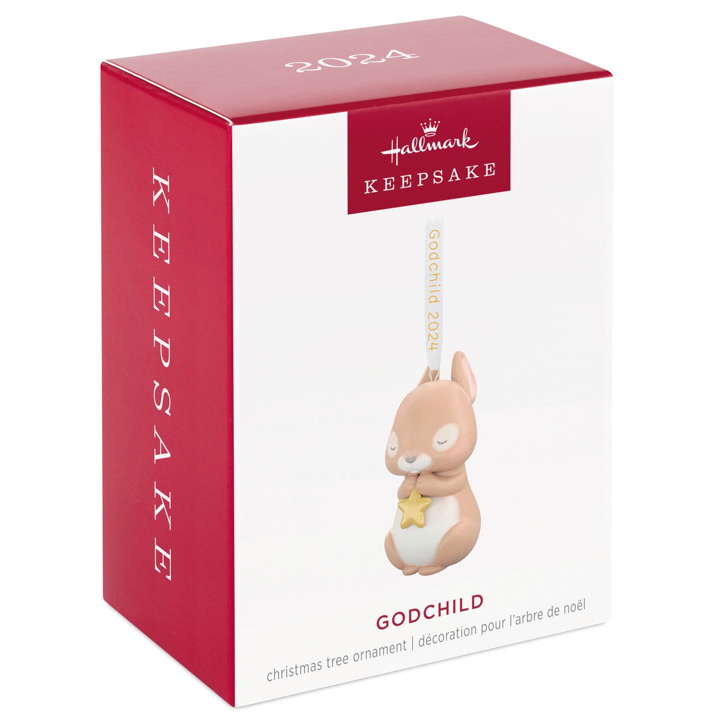 Godchild Bunny (Porcelain) — Hallmark Keepsake Christmas Ornament