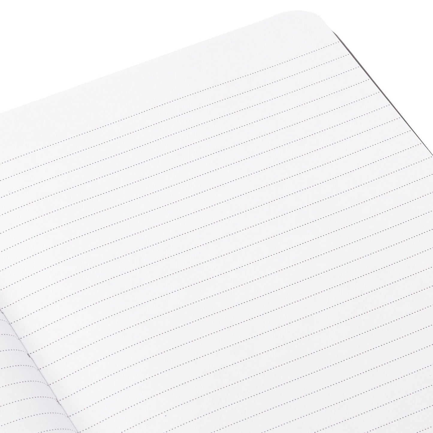 Grey Etched Compass Faux Leather Notebook