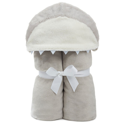 Shark Hooded Baby Blanket