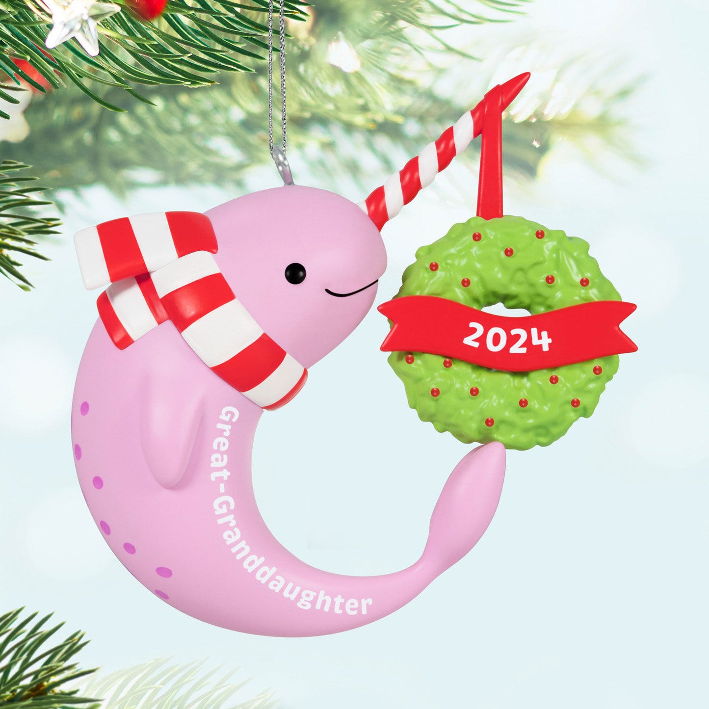Great-Granddaughter Narwhal — Hallmark Keepsake Christmas Ornament