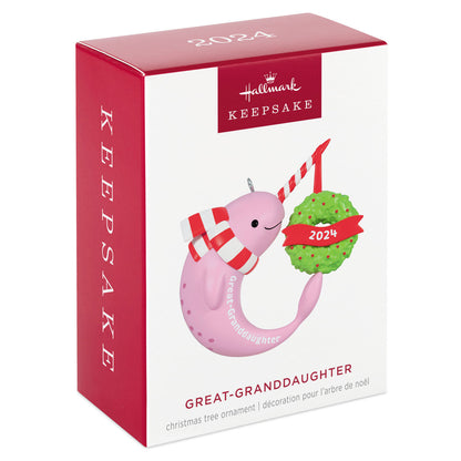 Great-Granddaughter Narwhal — Hallmark Keepsake Christmas Ornament