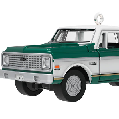 Lil' American Trucks 1972 Chevrolet® Cheyenne™ Super (Miniature) — Hallmark Keepsake Christmas Ornament