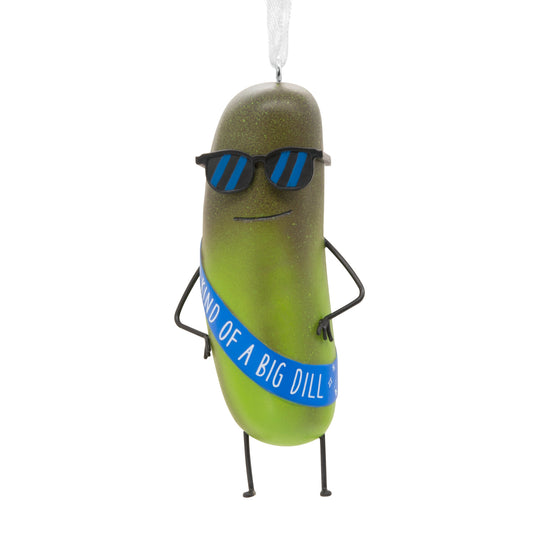 Kind of a Big Dill Pickle - Hallmark Christmas Ornament
