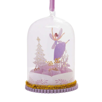 Signature Fairy Cloche, Glass and Paper - Hallmark Christmas Ornament