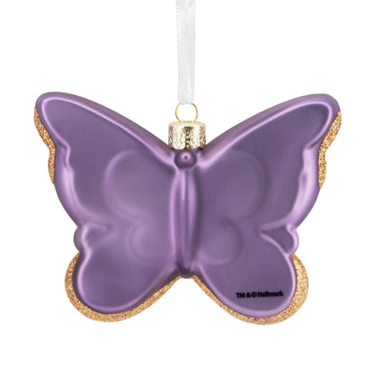 Signature Butterfly, Glass - Hallmark Christmas Ornament