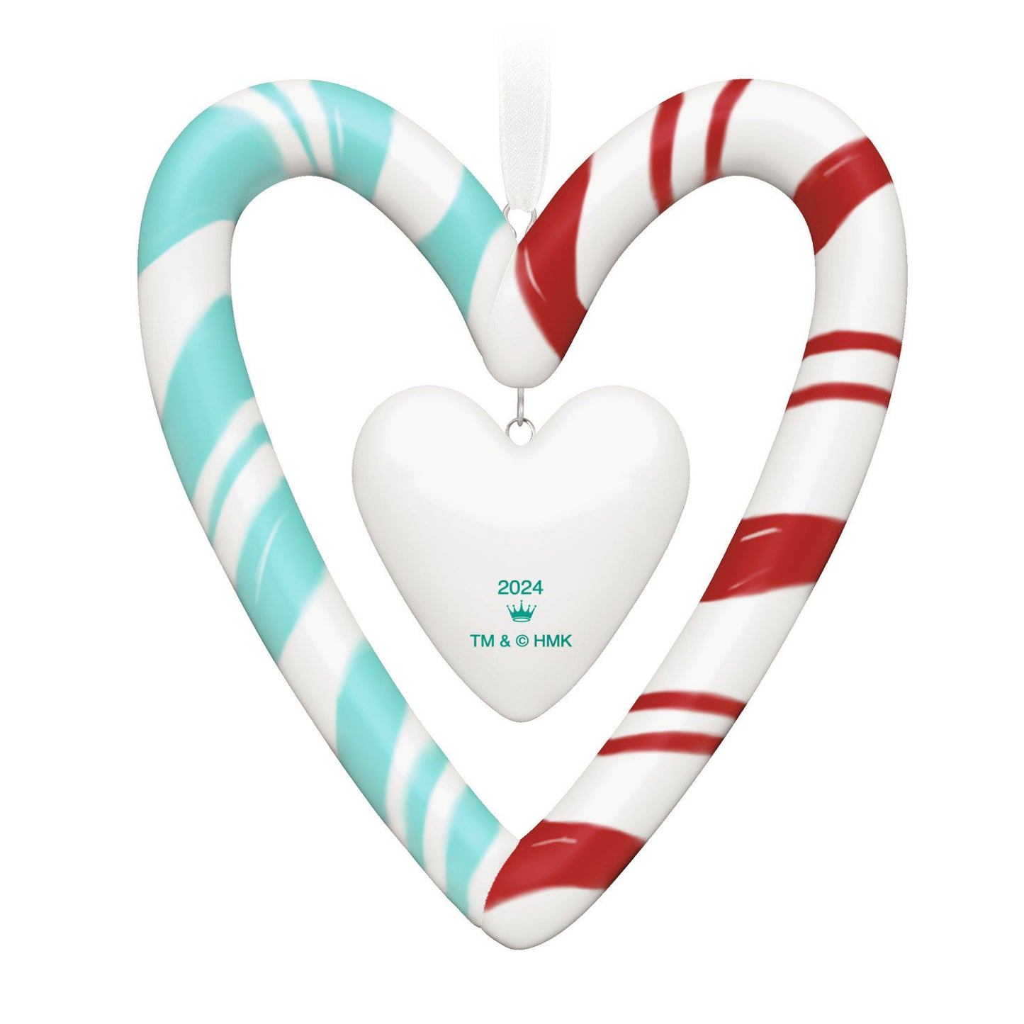 Hallmark Channel, Spread the Love (Porcelain) — Hallmark Keepsake Christmas Ornament