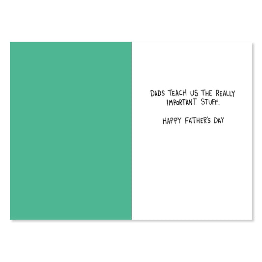 Hallmark Father's Day Card - Important Stuff