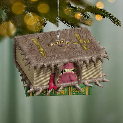 Harry Potter™ The Monster Book of Monsters With Sound and Motion — 2026 Hallmark Keepsake Christmas Ornament