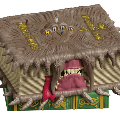 Harry Potter™ The Monster Book of Monsters With Sound and Motion — 2026 Hallmark Keepsake Christmas Ornament