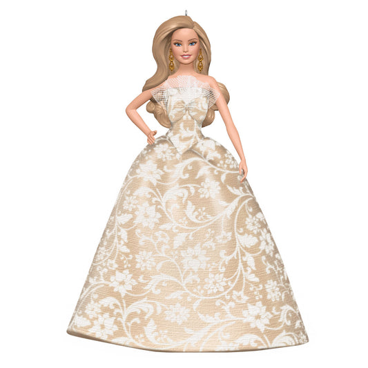 2025 Holiday Barbie™ Ornament, 11th in the Series — 2025 Hallmark Keepsake Christmas Ornament