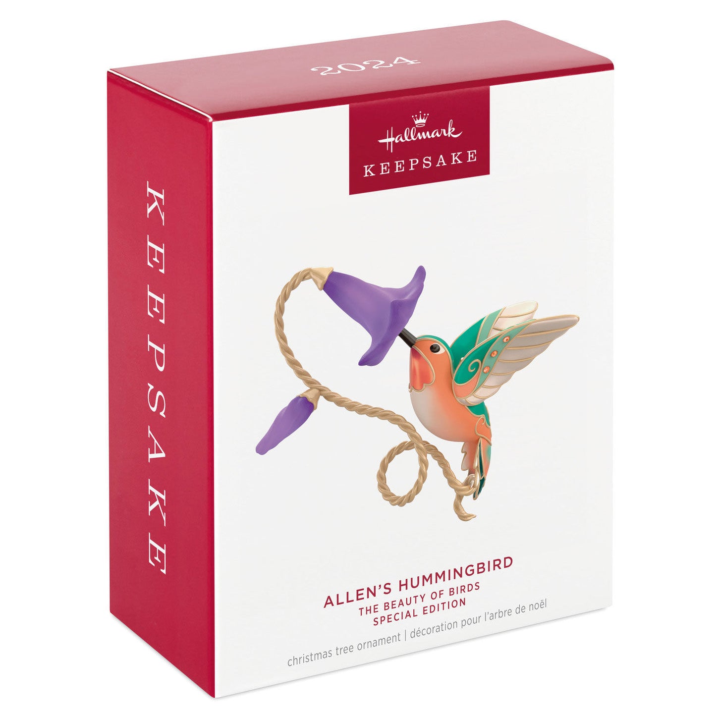 The Beauty of Birds, Allen's Hummingbird Special Edition Metal — Hallmark Keepsake Christmas Ornament