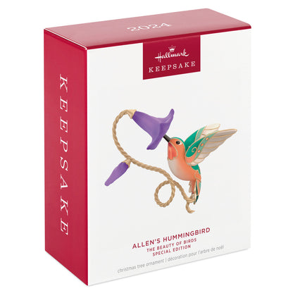 The Beauty of Birds, Allen's Hummingbird Special Edition Metal — Hallmark Keepsake Christmas Ornament