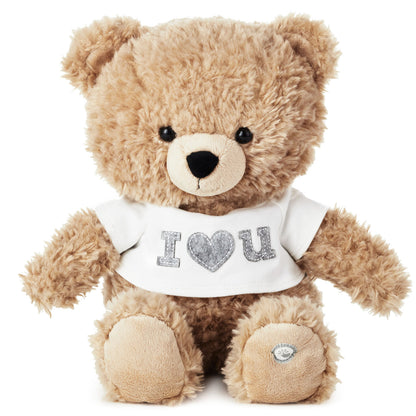 I Love You Bear Singing Stuffed Animal With Motion, 11''