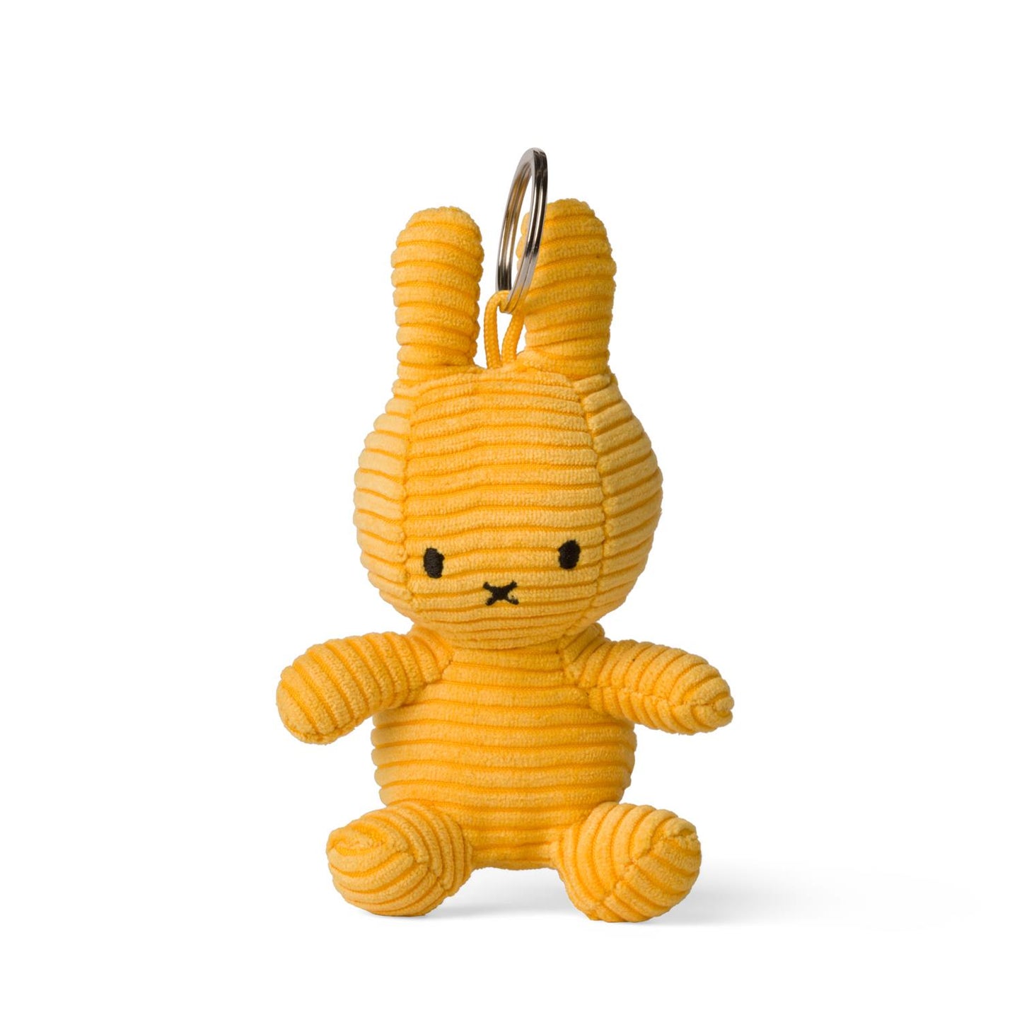 Miffy Keychain ECO Corduroy Yellow - 10 cm - 4"