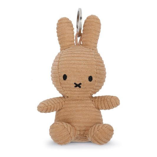 Miffy Keychain ECO Corduroy Beige - 10 cm - 4"