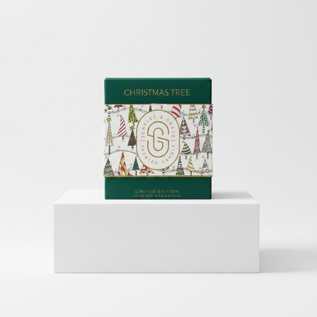 Christmas Tree Candle - Limited Edition (380g)