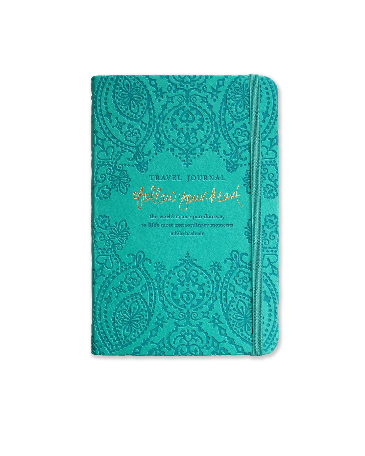 Luxe Travel Journal - Turquoise Twist