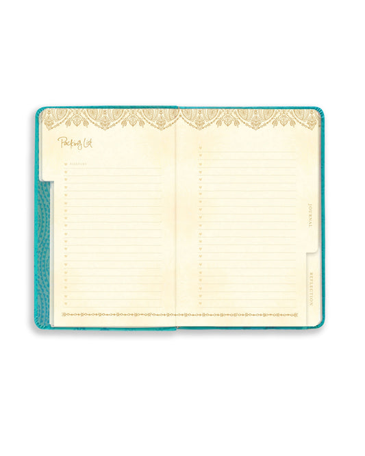Luxe Travel Journal - Turquoise Twist