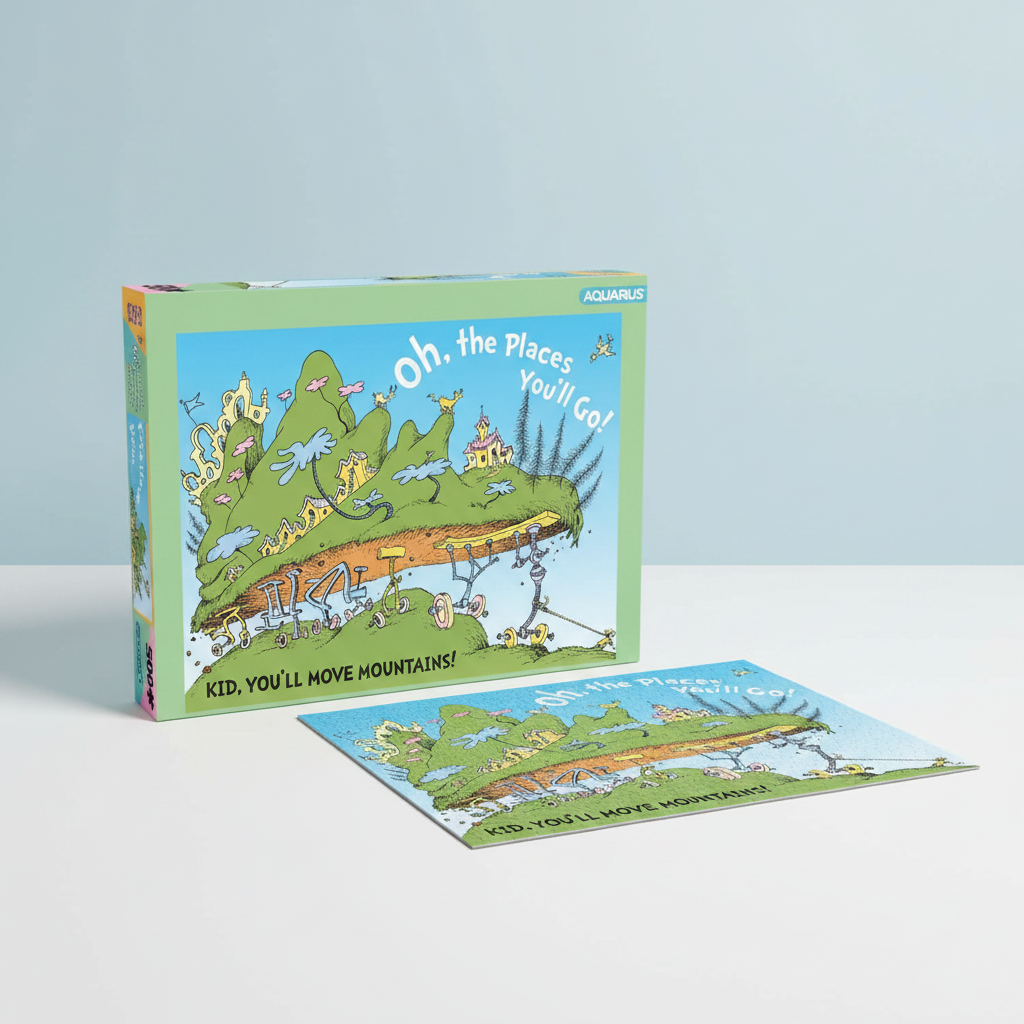 Oh, The Places You'll Go! Dr Seuss 500pc Puzzle