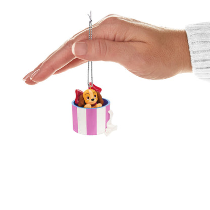 Disney Lady and the Tramp, Darling's Christmas Gift — Hallmark Keepsake Christmas Ornament