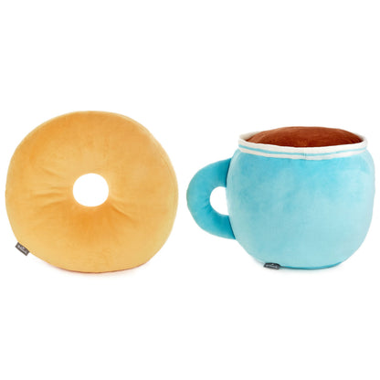 Donut and Coffee Magnetic Plush Pair (Extra Large) - Better Together