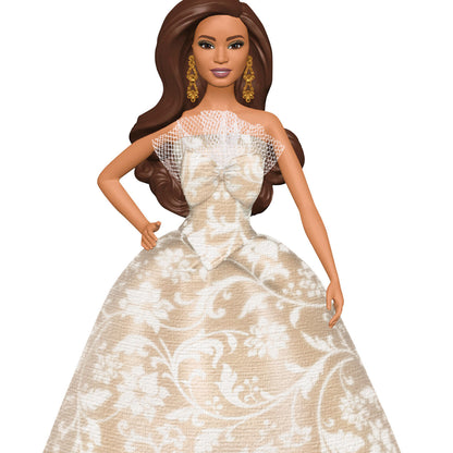 2025 Latina Holiday Barbie™ Ornament, 3rd in the Series — 2025 Hallmark Keepsake Christmas Ornament