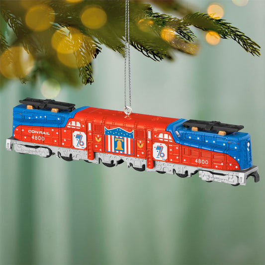 Lionel® Trains Conrail Bicentennial GG1 Locomotive, Metal, 31st in the Series — 2026 Hallmark Keepsake Christmas Ornament