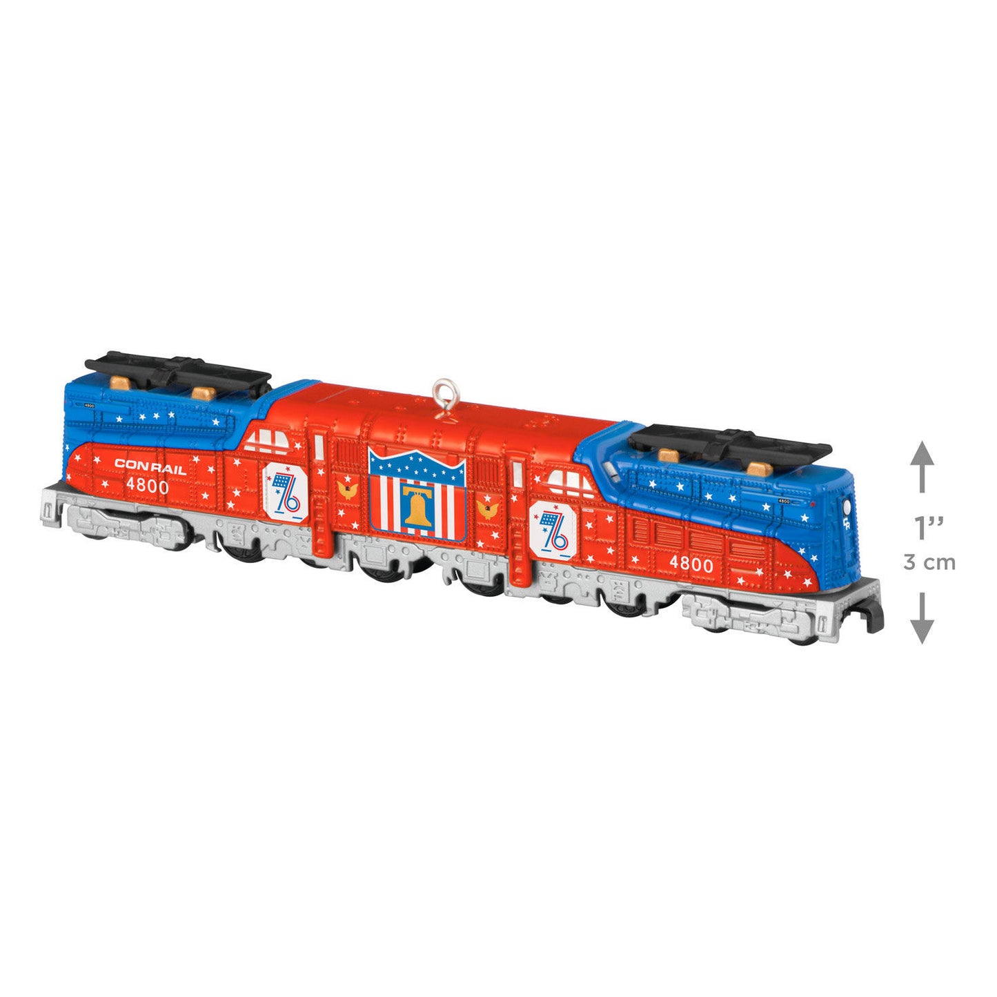 Lionel® Trains Conrail Bicentennial GG1 Locomotive, Metal, 31st in the Series — 2026 Hallmark Keepsake Christmas Ornament