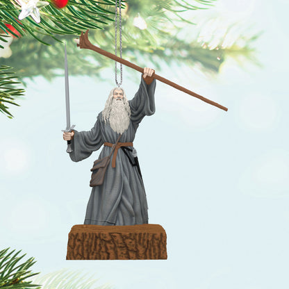 The Lord of the Rings™ Gandalf™ the Grey With Sound — 2025 Hallmark Keepsake Christmas Ornament