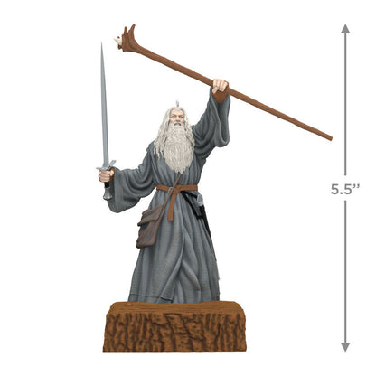 The Lord of the Rings™ Gandalf™ the Grey With Sound — 2025 Hallmark Keepsake Christmas Ornament