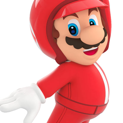 Nintendo Super Mario™ Powered Up With Mario Propeller Mario — Hallmark Keepsake Christmas Ornament close-up of cheerful Mario in red outfit.