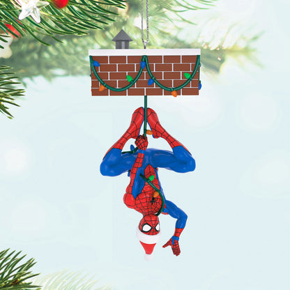 Marvel Spider-Man, Peekbuster With Motion-Activated Sound — 2025 Hallmark Keepsake Christmas Ornament