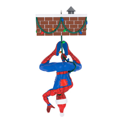 Marvel Spider-Man, Peekbuster With Motion-Activated Sound — 2025 Hallmark Keepsake Christmas Ornament