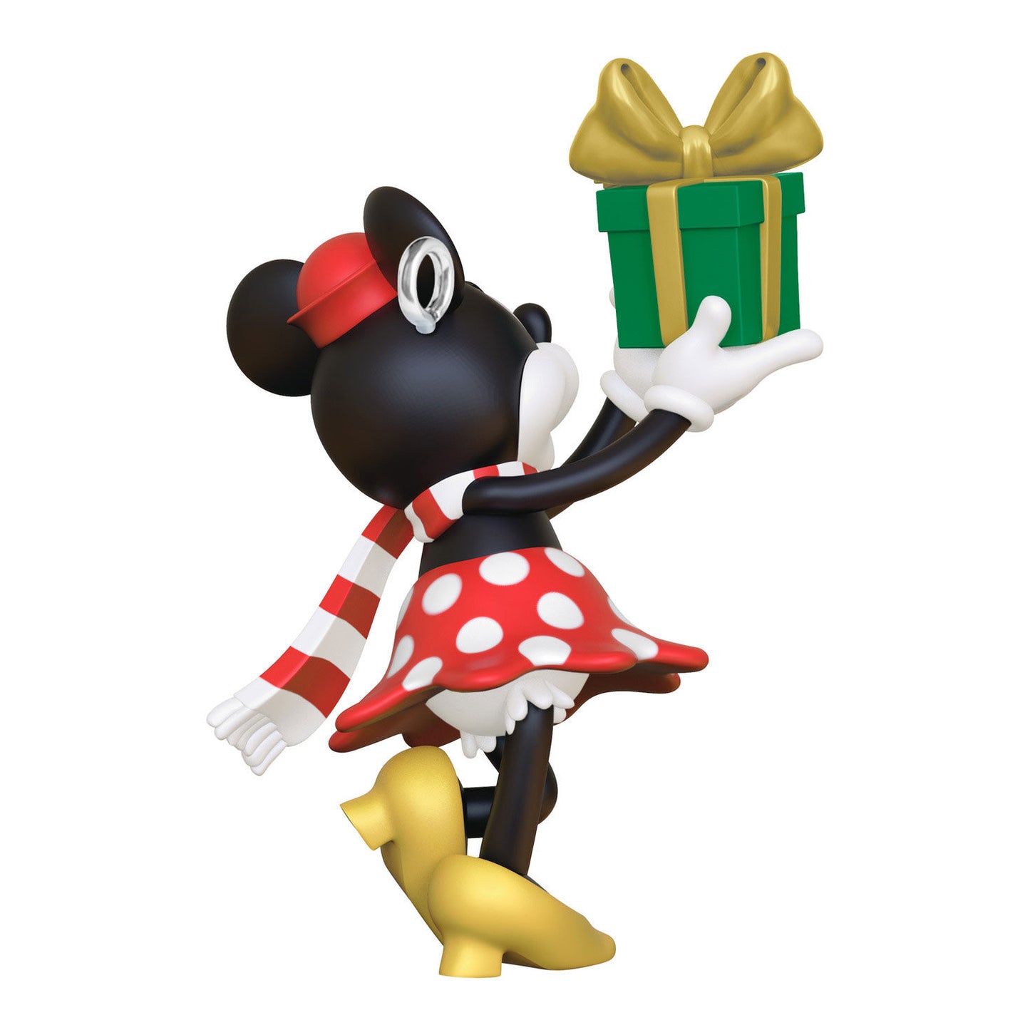 Disney Minnie Mouse, Minnie's Special Delivery (Miniature) — Hallmark Keepsake Christmas Ornament