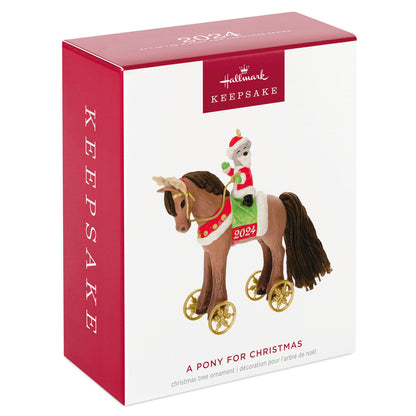 A Pony for Christmas — Hallmark Keepsake Christmas Ornament