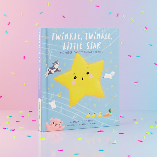 Twinkle, Twinkle, Little Star Recordable Storybook cover featuring illustrations and playful design.