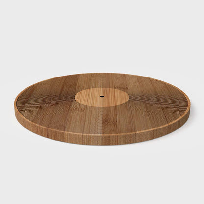 Pikkii - 12 Inch Record Bamboo Chopping Board
