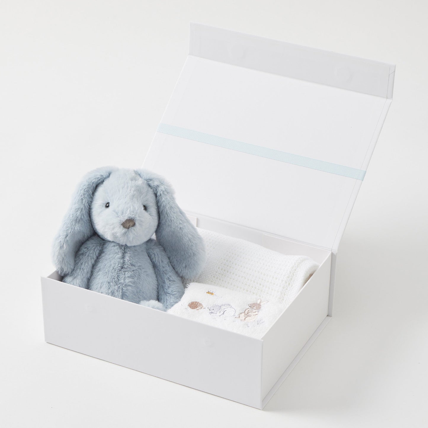 Pale Blue Bunny Hamper Gift Set 