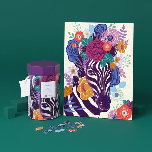 Bold Beauty 550-Piece Jigsaw Puzzle (45.7cm x 61cm)