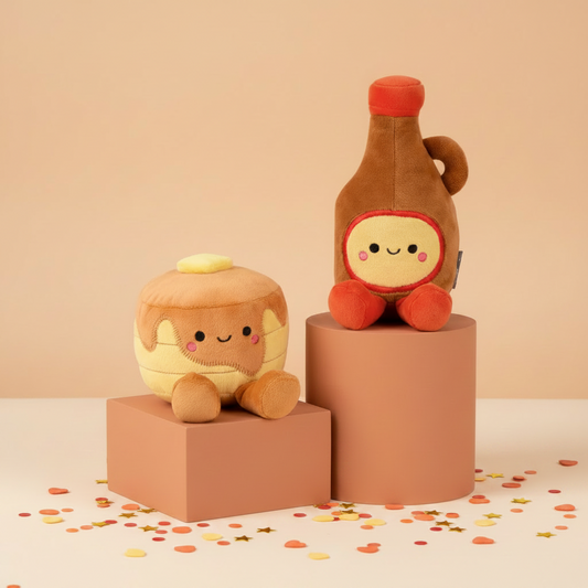 Pancakes and Syrup Magnetic Plush – Better Together