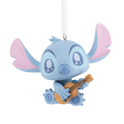 Disney Stitch With Guitar - Hallmark Christmas Ornament