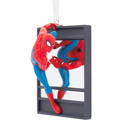 Marvel Spider-Man on Window - Hallmark Christmas Ornament