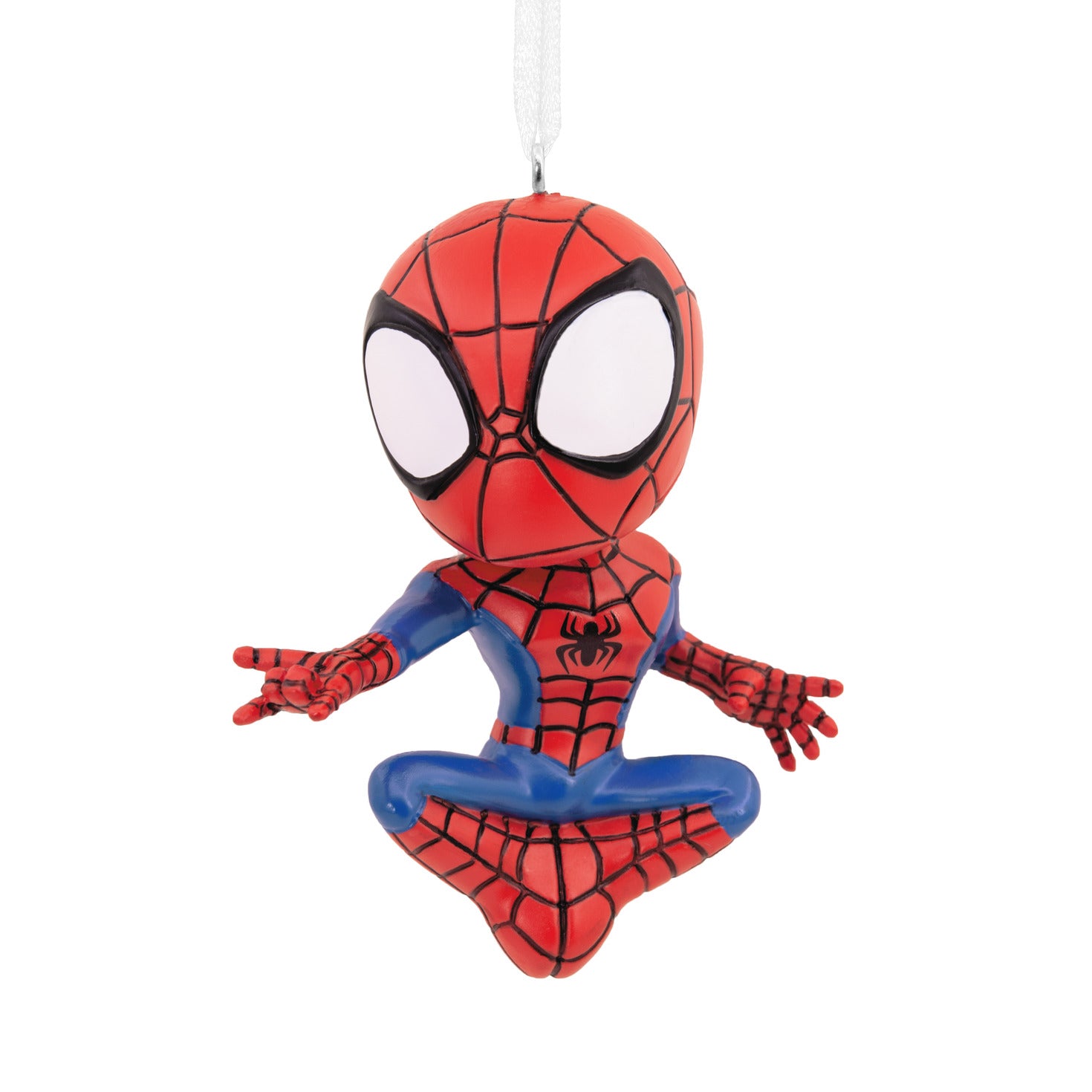 Hallmark Christmas Ornament - Marvel Spidey and his Amazing Friends Spider-Man, fun design, vibrant colours, hanging decoration
