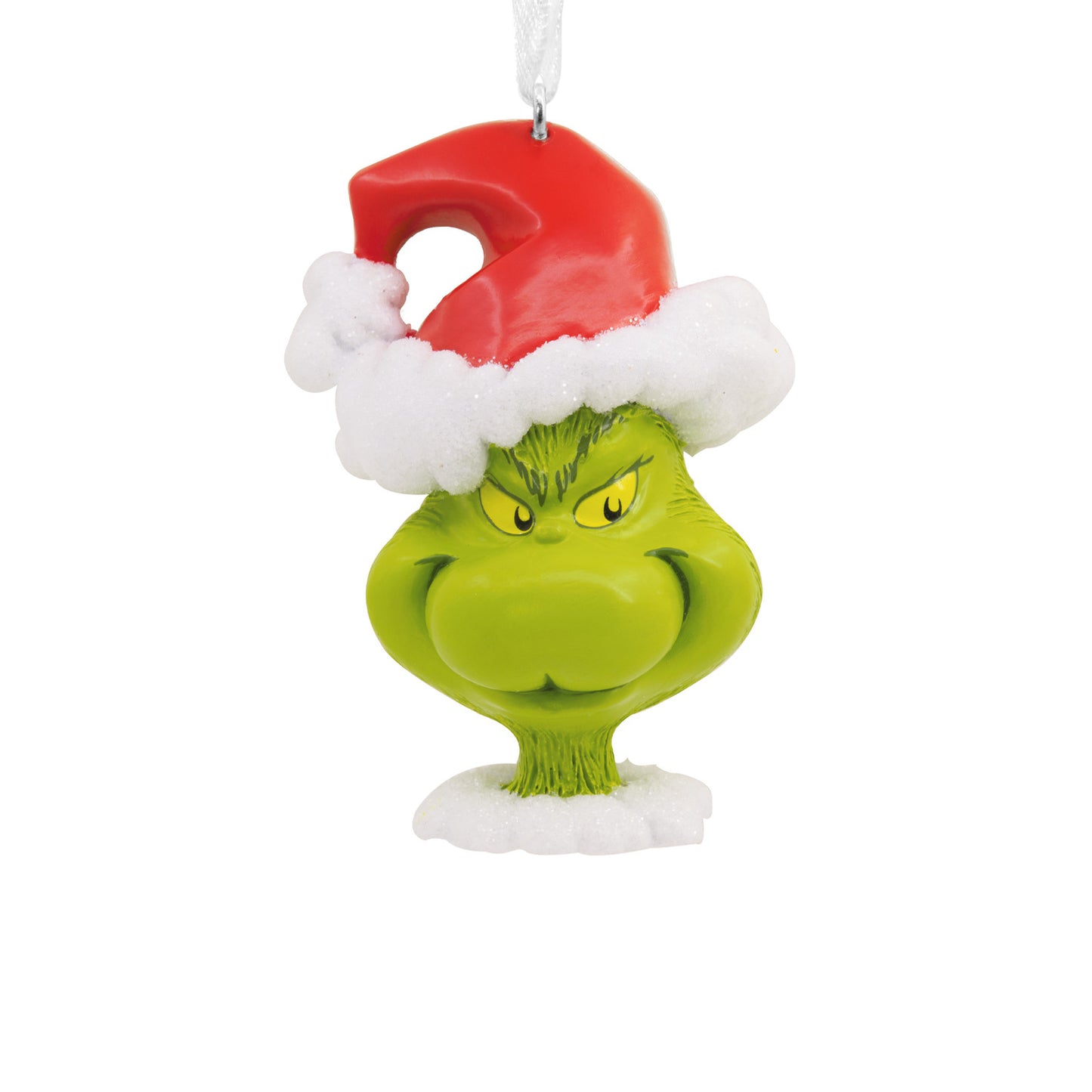 Dr. Seuss's How the Grinch Stole Christmas! Grinch in Santa Hat - Hallmark Christmas Ornament